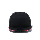 9FIFTY Sandwich Visor NEW ERA レッドサンドイッチバイザー ブラック
