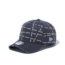 9FORTY A-Frame Sandwich Visor ロゴテープ NEW ERA ブラックサンドイッチバイザー ダークグラファイト