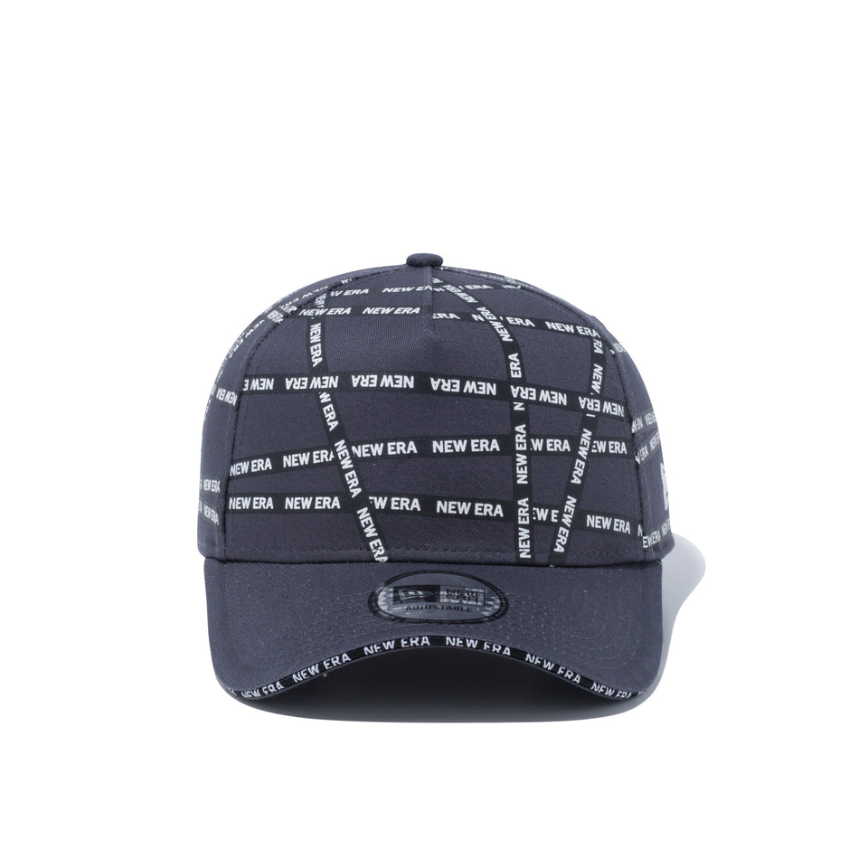 9FORTY A-Frame Sandwich Visor ロゴテープ NEW ERA ブラックサンドイッチバイザー ダークグラファイト