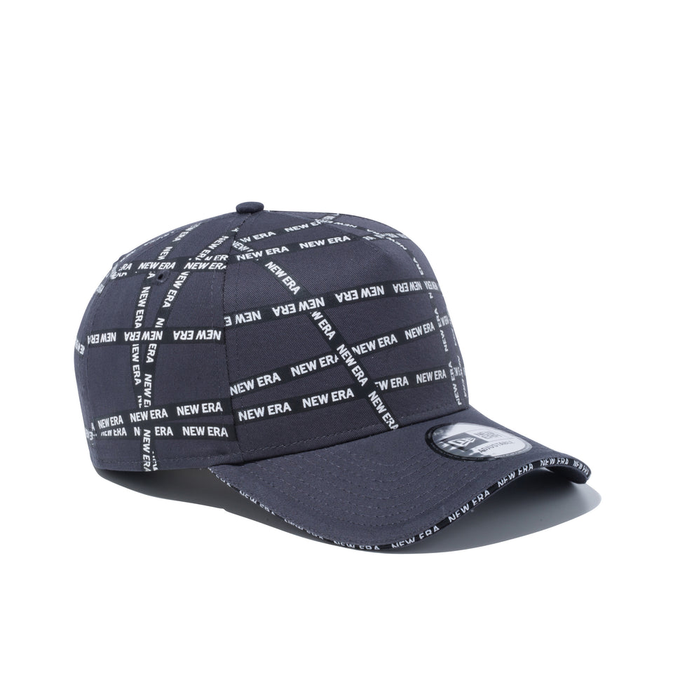 9FORTY A-Frame Sandwich Visor ロゴテープ NEW ERA ブラックサンドイッチバイザー ダークグラファイト