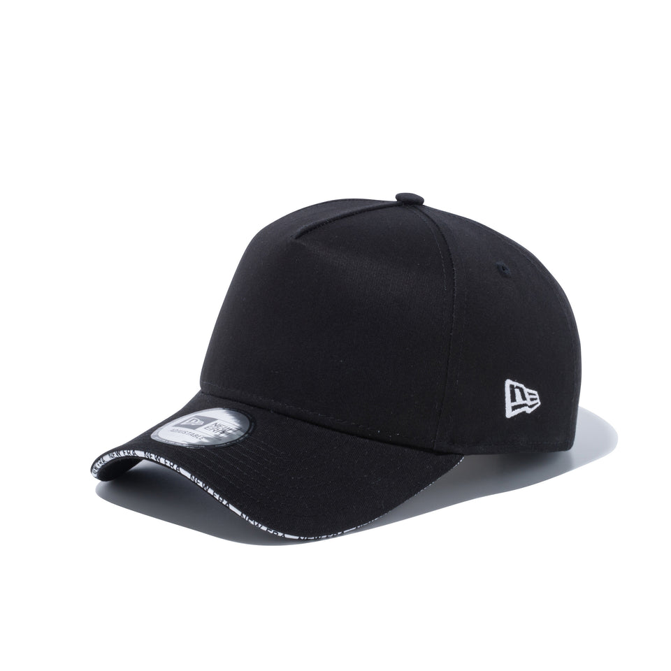 9FORTY A-Frame Sandwich Visor NEW ERA ホワイトサンドイッチバイザー ブラック