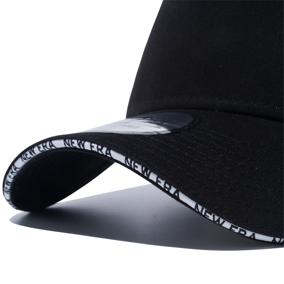 9FORTY A-Frame Sandwich Visor NEW ERA ホワイトサンドイッチバイザー ブラック