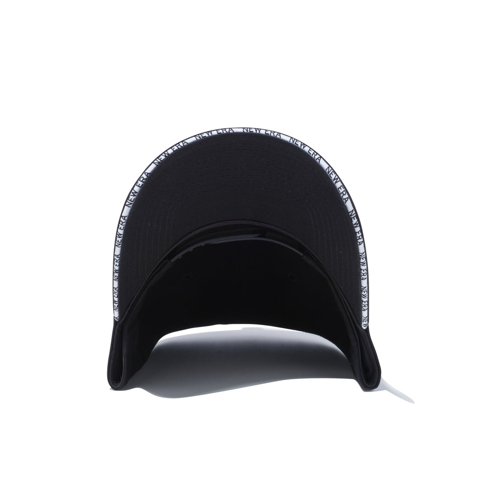 9FORTY A-Frame Sandwich Visor NEW ERA ホワイトサンドイッチバイザー ブラック