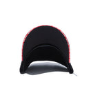 9FORTY A-Frame Sandwich Visor NEW ERA レッドサンドイッチバイザー ブラック