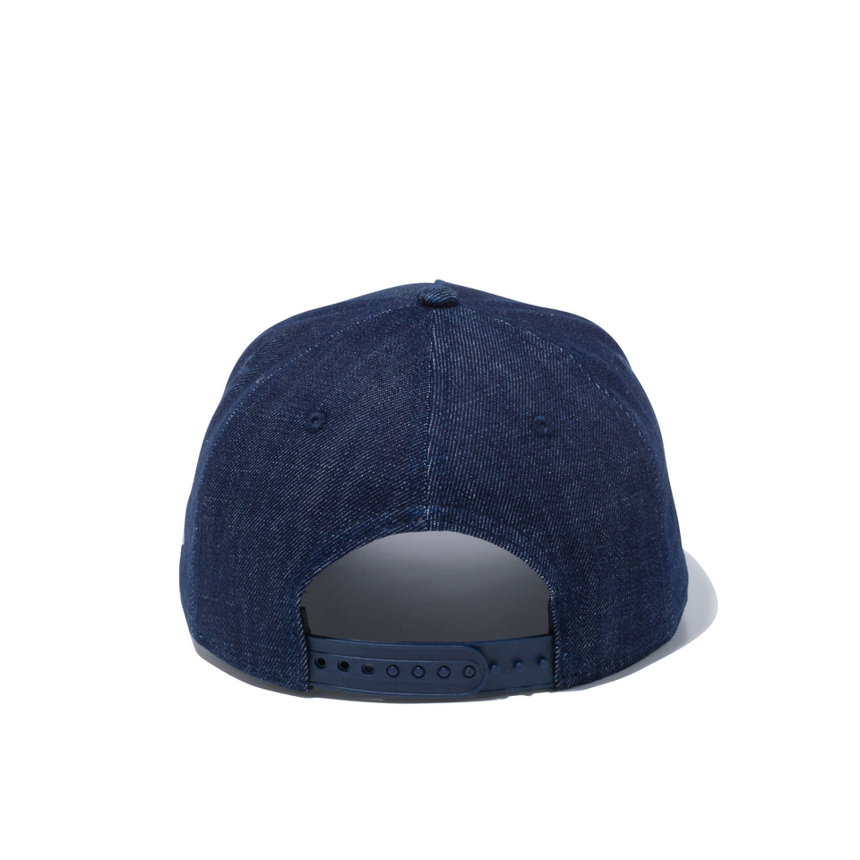 9FORTY A-Frame ミラーボックスロゴ NEW ERA ワードマーク デニム