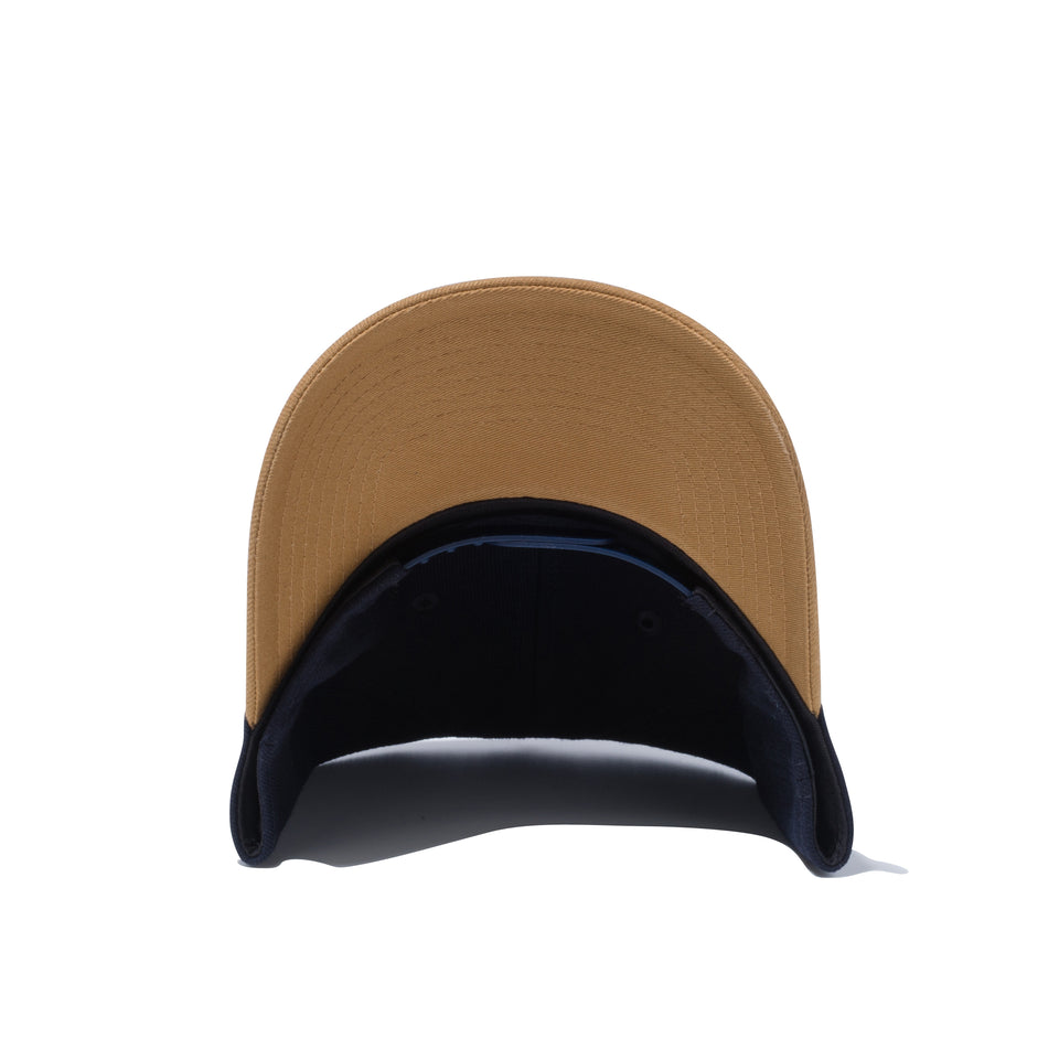 9FORTY A-Frame Chenille N パイルワッペン ネイビー ウィートバイザー