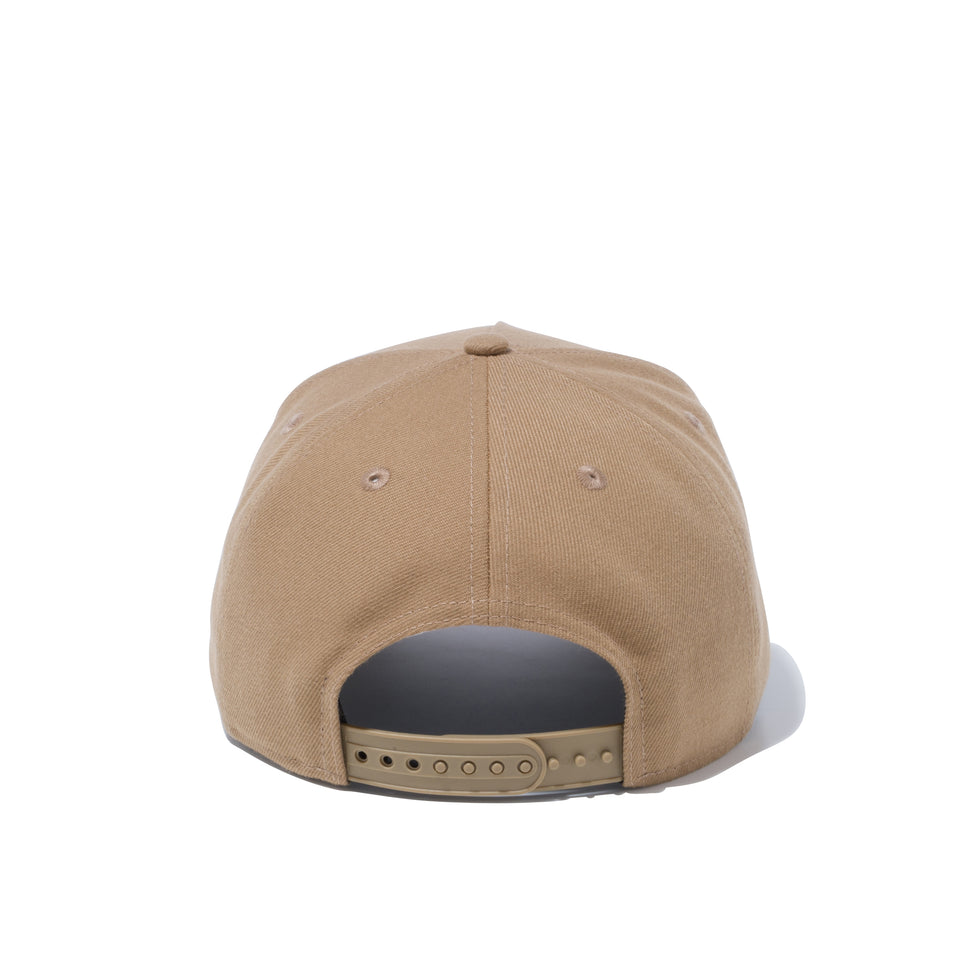 9FORTY A-Frame Chenille N パイルワッペン カーキ