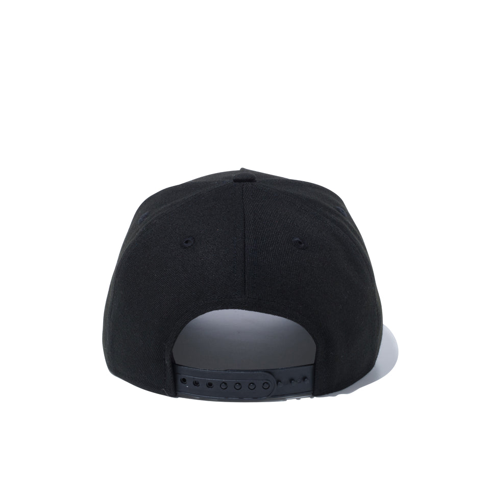 9FORTY A-Frame Chenille N パイルワッペン ブラック ブラウンバイザー