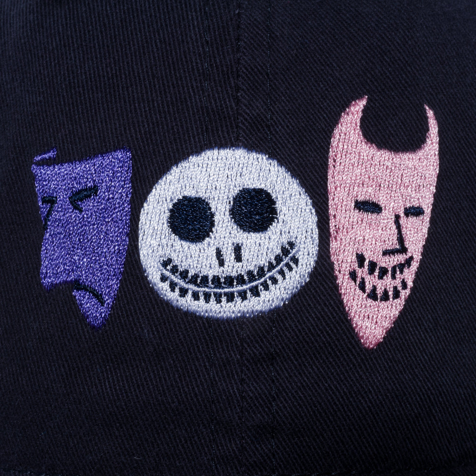 9TWENTY TIM BURTON'S THE NIGHTMARE BEFORE CHRISTMAS ロック ショック バレル ネイビー