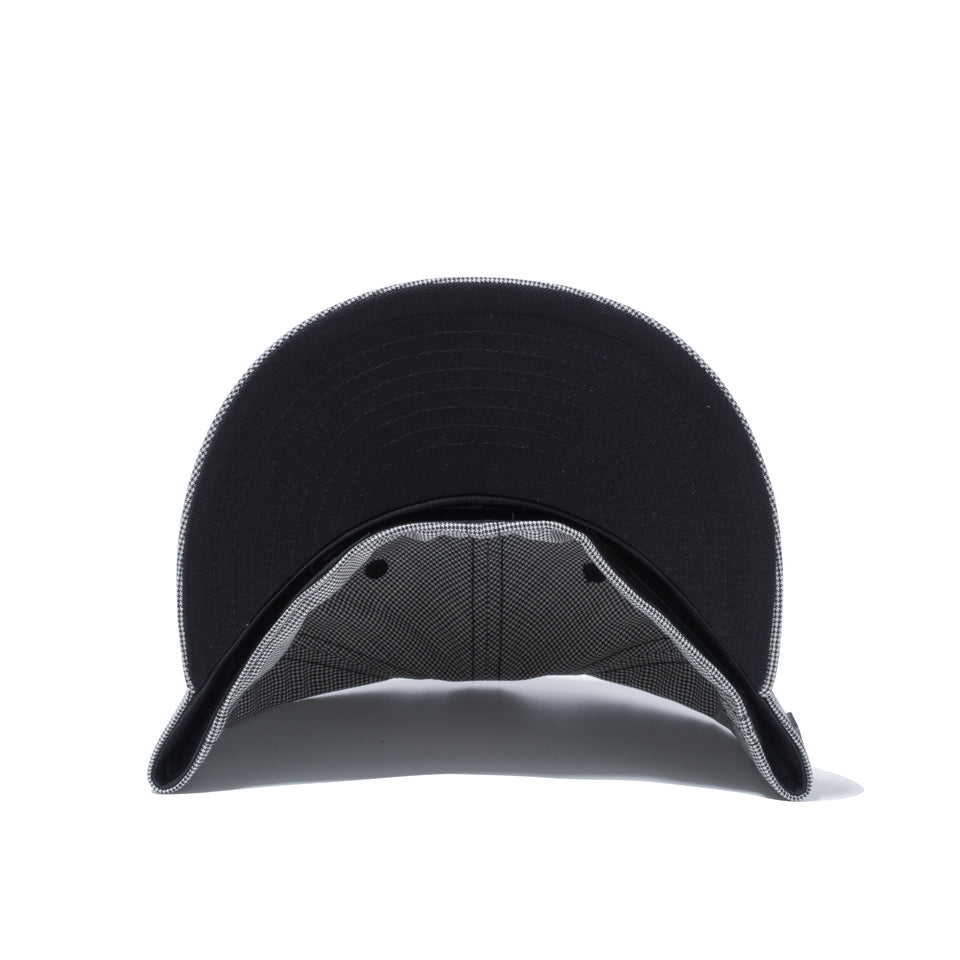 59FIFTY Ermenegildo Zegna エルメネジルド・ゼニア メタルフラッグロゴ ハウンズトゥース - 12572909-700| NEW ERA ニューエラ公式オンラインストア