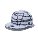 59FIFTY Sandwich Visor ロゴテープ NEW ERA ブラックサンドイッチバイザー ホワイト