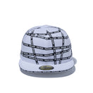 59FIFTY Sandwich Visor ロゴテープ NEW ERA ブラックサンドイッチバイザー ホワイト