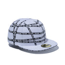 59FIFTY Sandwich Visor ロゴテープ NEW ERA ブラックサンドイッチバイザー ホワイト