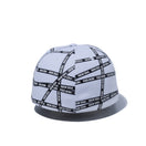 59FIFTY Sandwich Visor ロゴテープ NEW ERA ブラックサンドイッチバイザー ホワイト