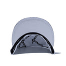 59FIFTY Sandwich Visor ロゴテープ NEW ERA ブラックサンドイッチバイザー ホワイト