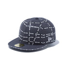 59FIFTY Sandwich Visor ロゴテープ NEW ERA ホワイトサンドイッチバイザー ダークグラファイト