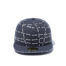 59FIFTY Sandwich Visor ロゴテープ NEW ERA ホワイトサンドイッチバイザー ダークグラファイト