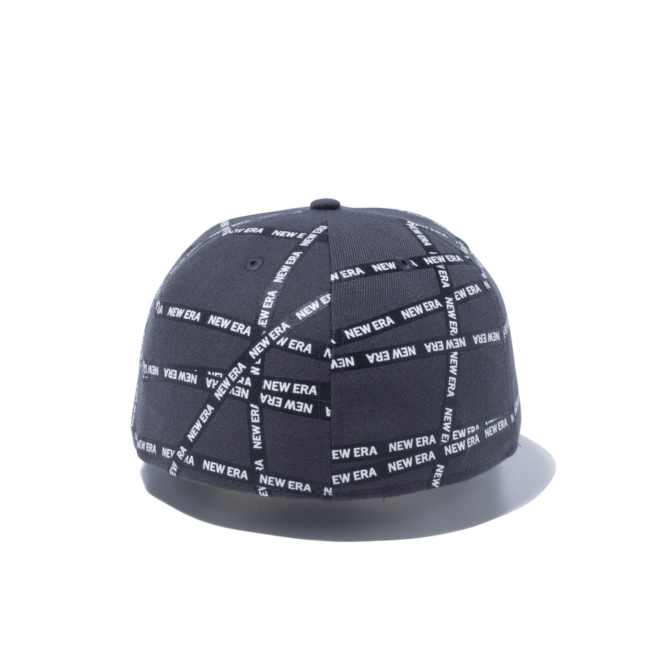 59FIFTY Sandwich Visor ロゴテープ NEW ERA ホワイトサンドイッチバイザー ダークグラファイト