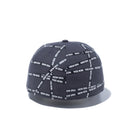 59FIFTY Sandwich Visor ロゴテープ NEW ERA ホワイトサンドイッチバイザー ダークグラファイト
