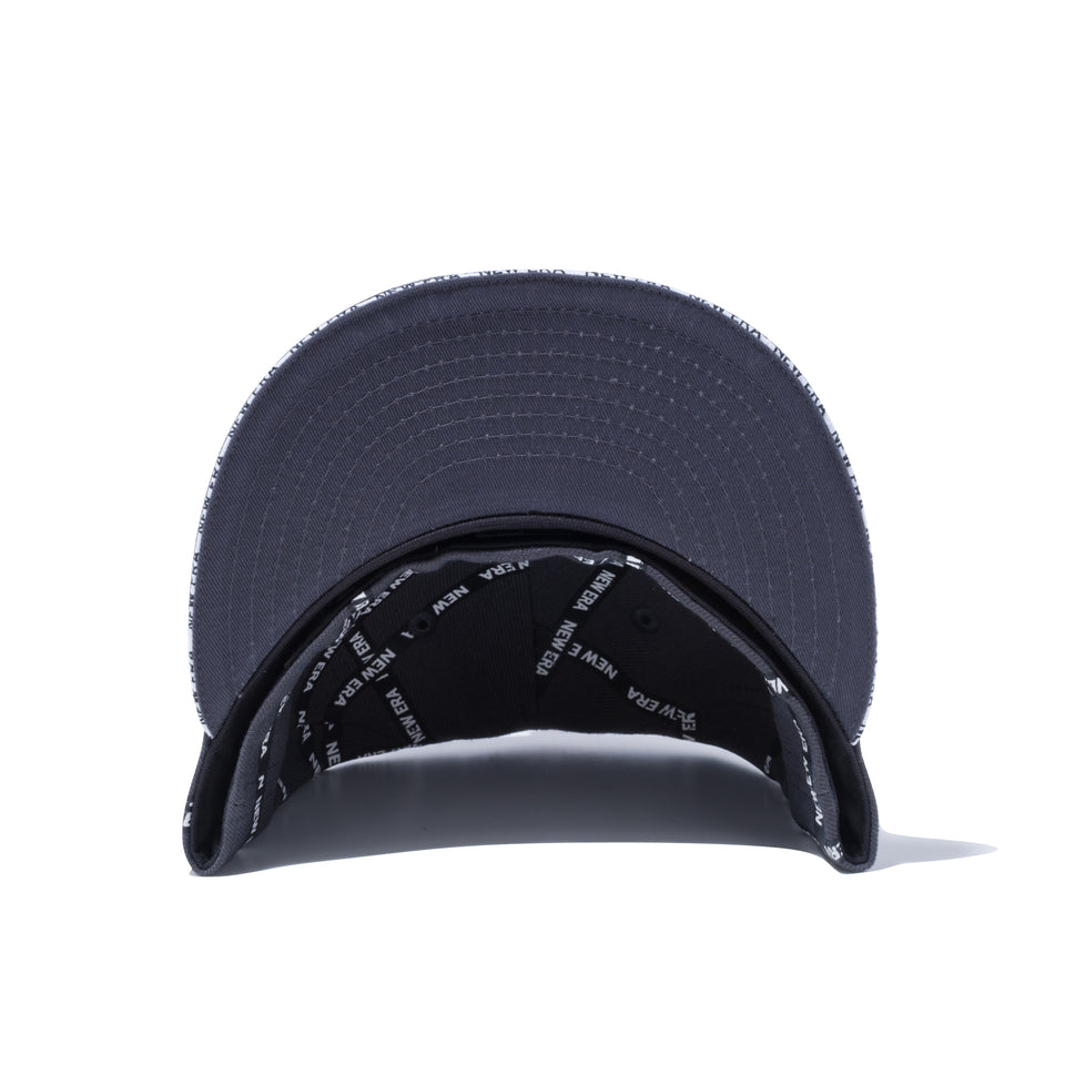 59FIFTY Sandwich Visor ロゴテープ NEW ERA ホワイトサンドイッチバイザー ダークグラファイト