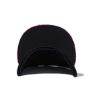 59FIFTY Sandwich Visor ボックスロゴ NEW ERA レッドサンドイッチバイザー ブラック