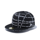 59FIFTY Sandwich Visor ロゴテープ NEW ERA ブラックサンドイッチバイザー ブラック