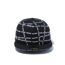 59FIFTY Sandwich Visor ロゴテープ NEW ERA ブラックサンドイッチバイザー ブラック