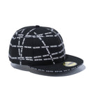 59FIFTY Sandwich Visor ロゴテープ NEW ERA ブラックサンドイッチバイザー ブラック