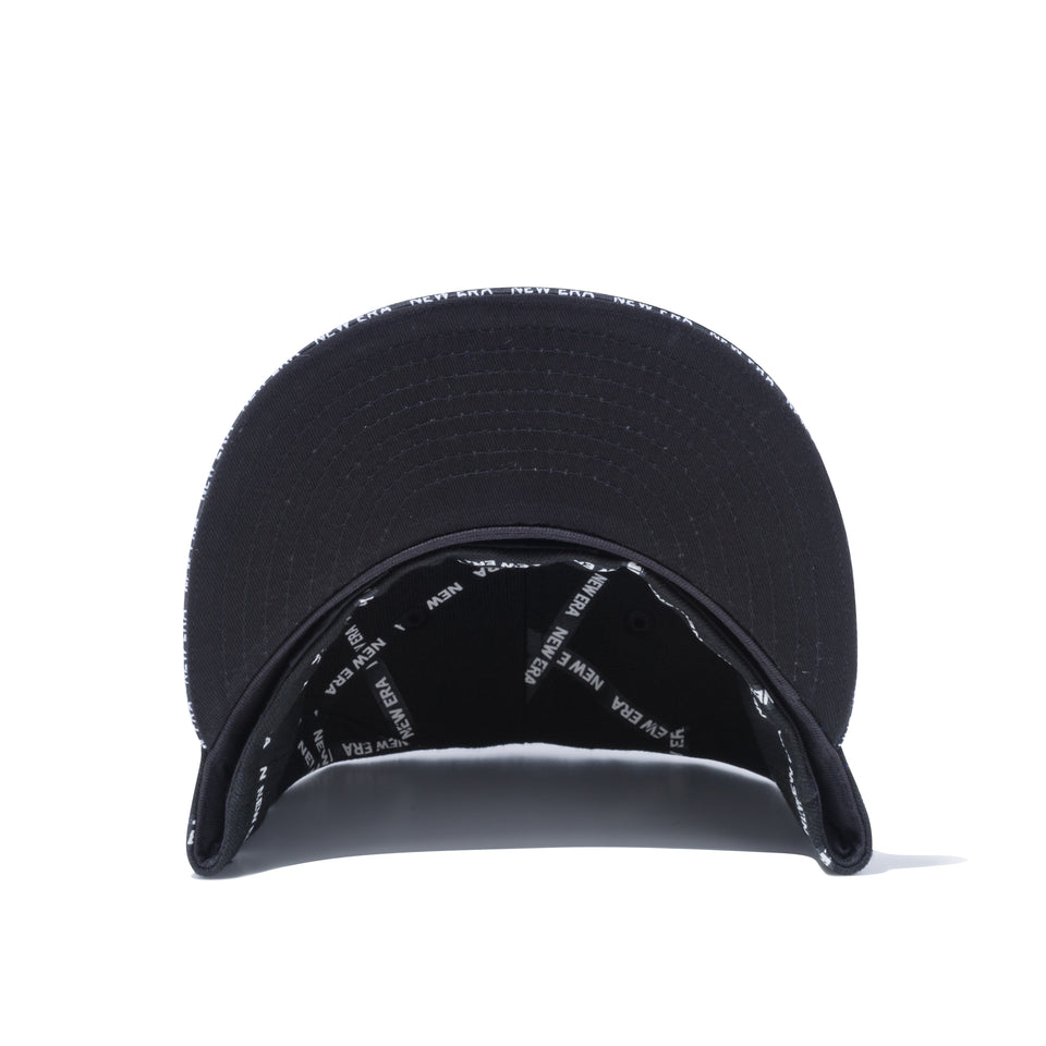 59FIFTY Sandwich Visor ロゴテープ NEW ERA ブラックサンドイッチバイザー ブラック