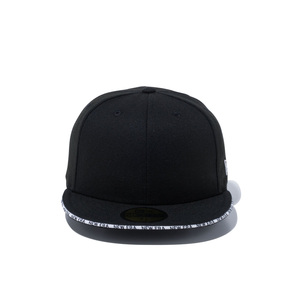 59FIFTY Sandwich Visor NEW ERA ホワイトサンドイッチバイザー ブラック