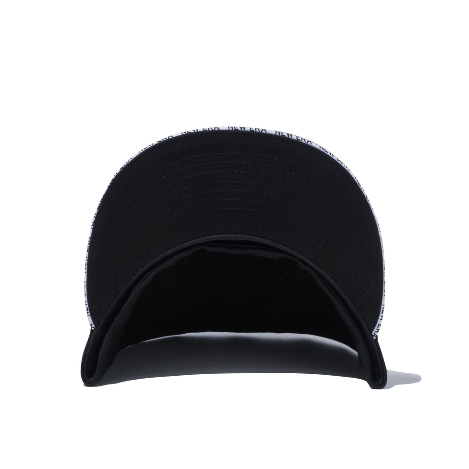 59FIFTY Sandwich Visor NEW ERA ホワイトサンドイッチバイザー ブラック