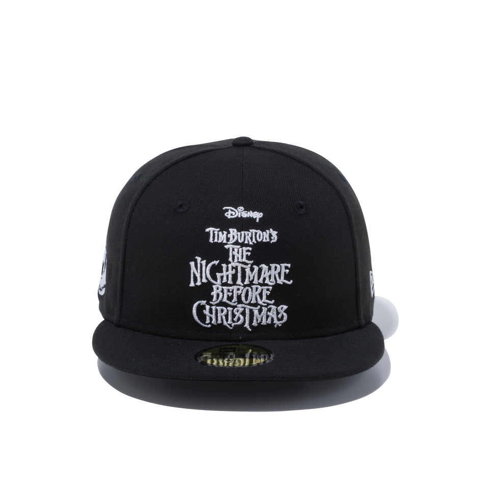 59FIFTY TIM BURTON'S THE NIGHTMARE BEFORE CHRISTMAS タイトルロゴ ブラック