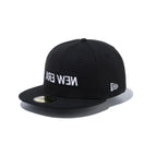 59FIFTY ミラーボックスロゴ NEW ERA ワードマーク ブラック
