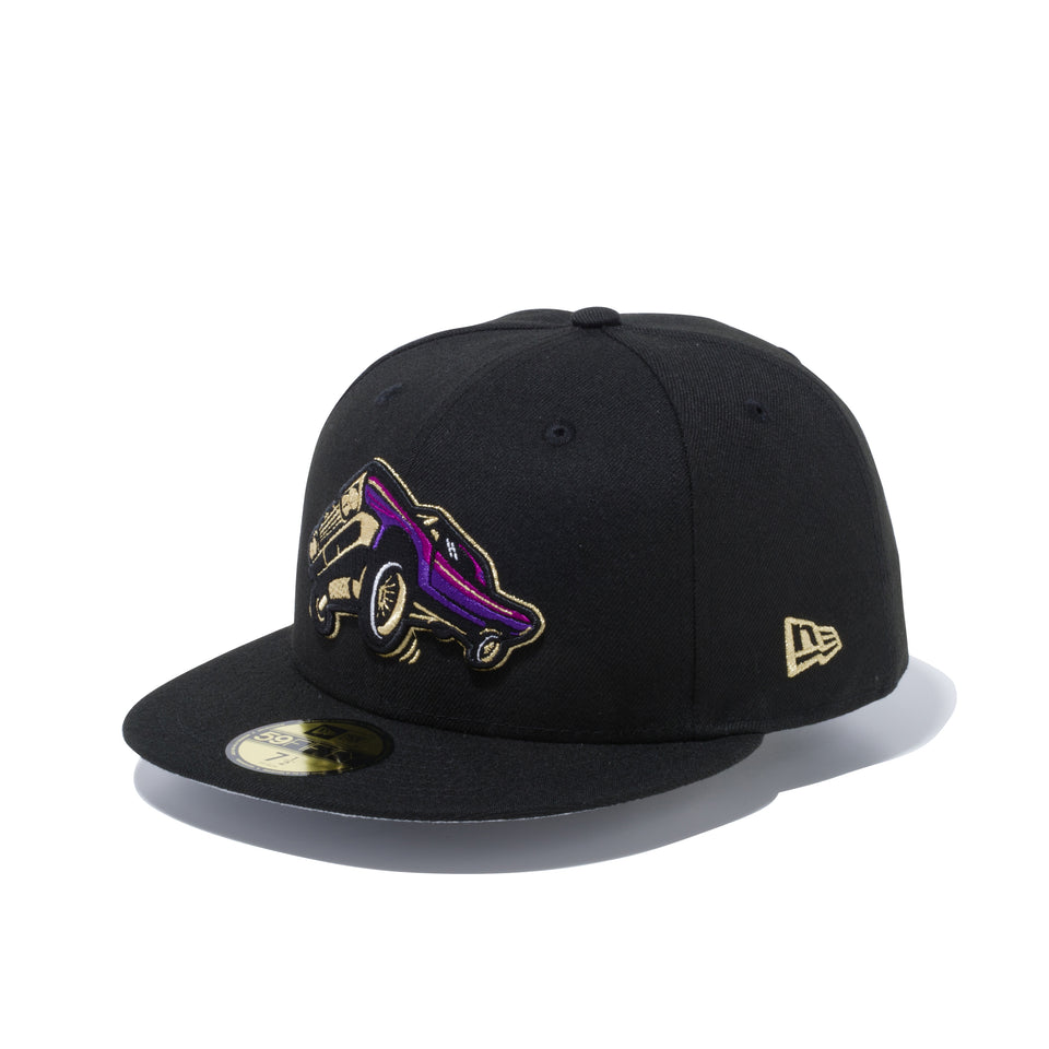 59FIFTY MILB カスタム フレズノ・グリズリーズ ブラック
