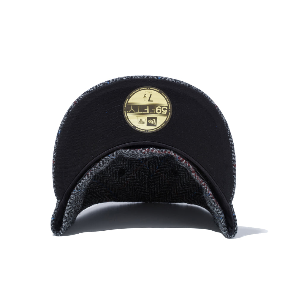 59FIFTY Harris Tweed ハリスツイード ウィンドペン メタルフラッグロゴ