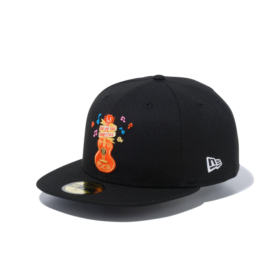 59FIFTY Day of the Dead 死者の日 ギター ブラック - 12572951-700| NEW ERA ニューエラ公式オンラインストア
