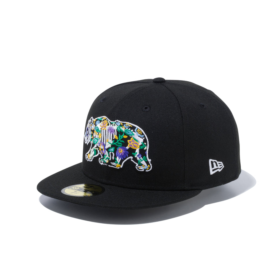 59FIFTY Day of the Dead 死者の日 ベアー ブラック - 12572952-700| NEW ERA ニューエラ公式オンラインストア
