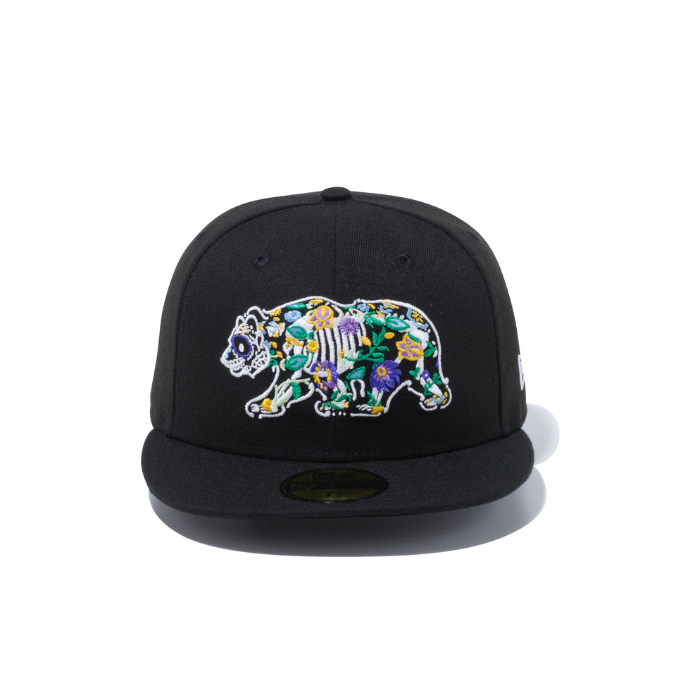 59FIFTY Day of the Dead 死者の日 ベアー ブラック - 12572952-700| NEW ERA ニューエラ公式オンラインストア