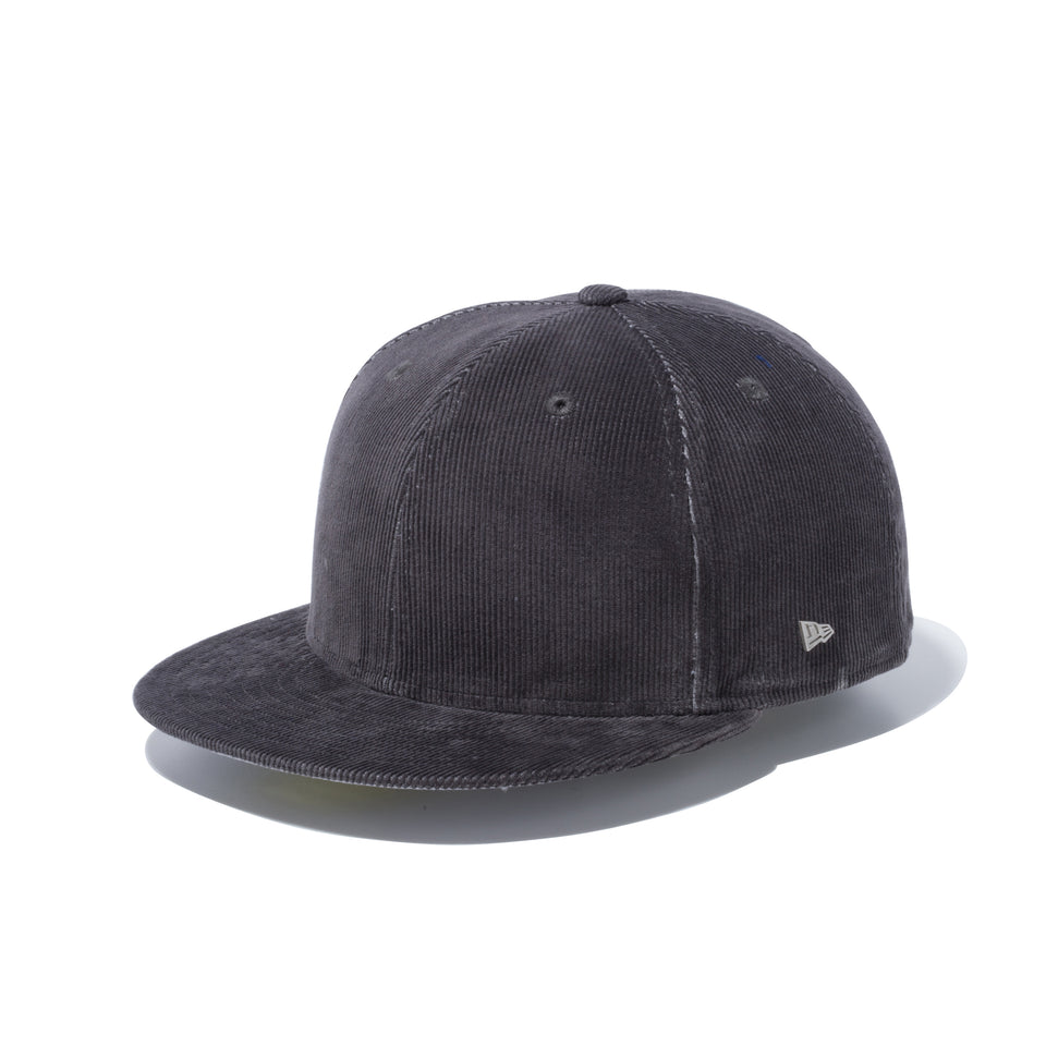 59FIFTY コーデュロイ メタルフラッグロゴ グレー