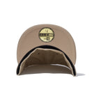 59FIFTY コーデュロイ メタルフラッグロゴ ベージュ