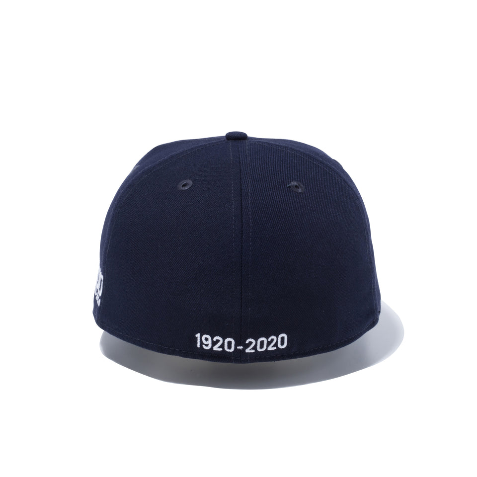 59FIFTY NEW ERA 100th Anniversary 1920-2020 100周年ロゴ ネイビー