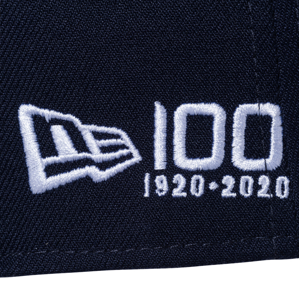 59FIFTY NEW ERA 100th Anniversary 1920-2020 100周年ロゴ ネイビー