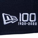 59FIFTY NEW ERA 100th Anniversary 1920-2020 100周年ロゴ ネイビー