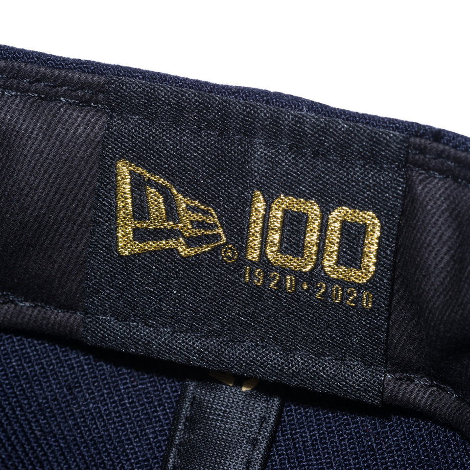 59FIFTY NEW ERA 100th Anniversary 1920-2020 100周年ロゴ ネイビー