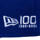 59FIFTY NEW ERA 100th Anniversary 1920-2020 100周年ロゴ ダークロイヤル