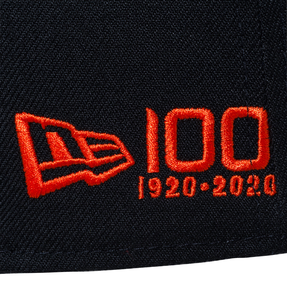 59FIFTY NEW ERA 100th Anniversary 1920-2020 100周年ロゴ ブラック