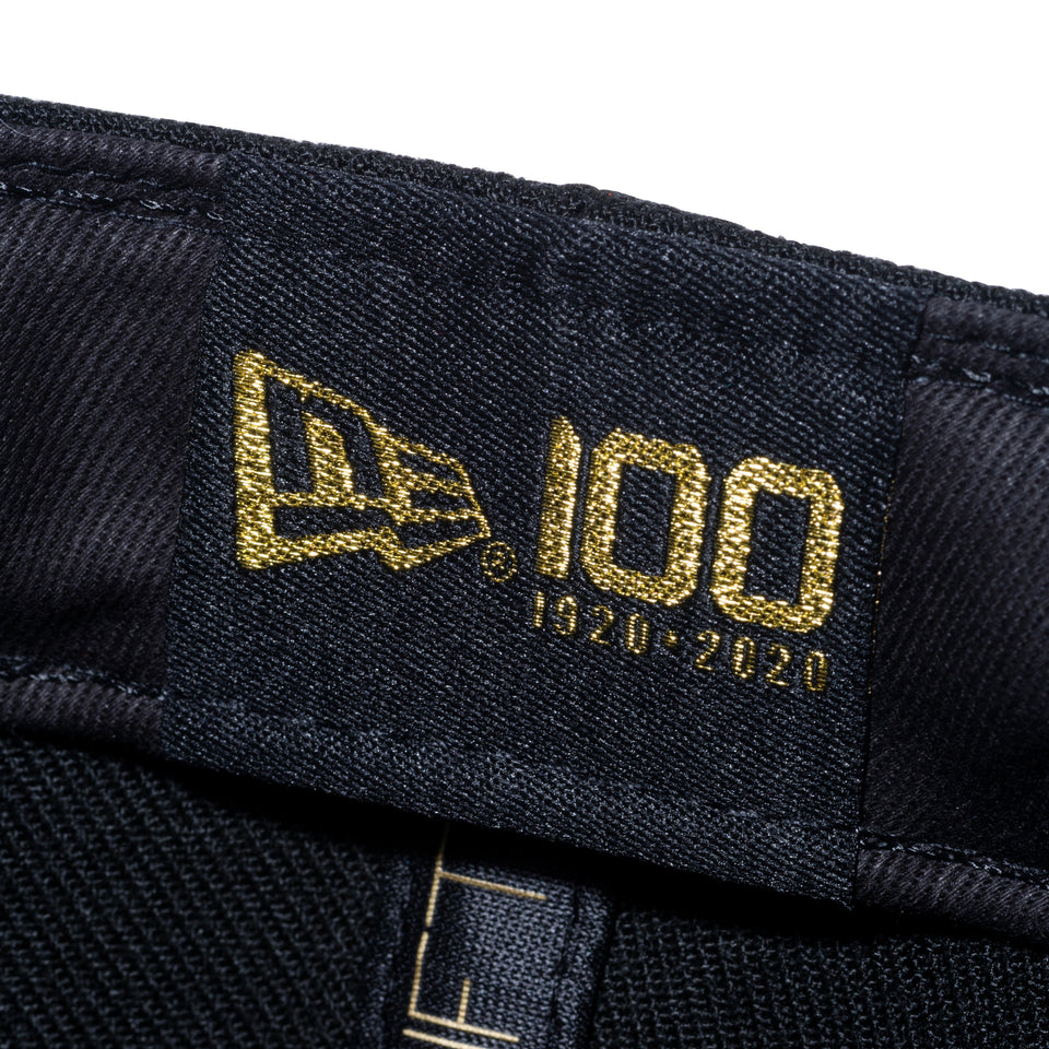 59FIFTY NEW ERA 100th Anniversary 1920-2020 100周年ロゴ ブラック
