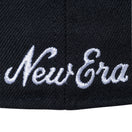 59FIFTY NEW ERA 100th Anniversary オールドロゴ 100周年ロゴ ブラック × スノーホワイト