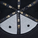 59FIFTY NEW ERA 100th Anniversary オールドロゴ 100周年ロゴ ブラック × スノーホワイト