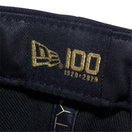 59FIFTY NEW ERA 100th Anniversary オールドロゴ 100周年ロゴ ブラック × スノーホワイト
